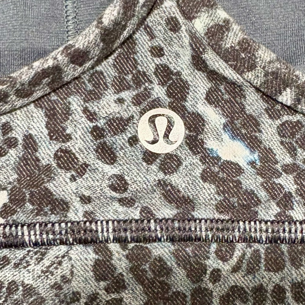Lululemon Flow Y Bra Long Line Nulu Indigo Lace Starlight Multi 4 - Picture 9 of 10
